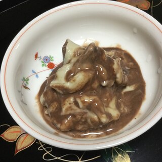 バナナアイスクリームと豆乳ココア